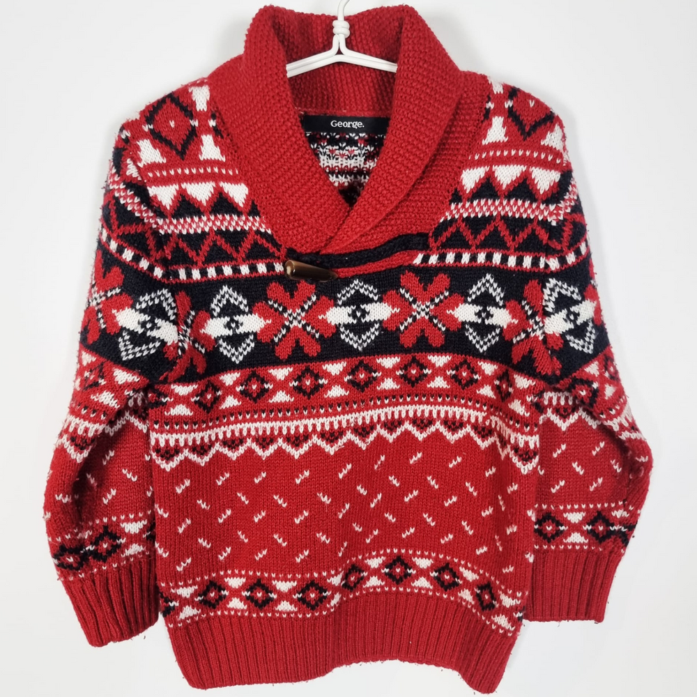 2-3Y
Christmas Shawl Neck