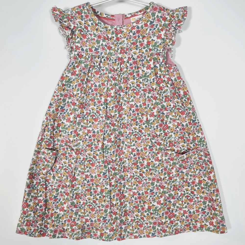 5-6Y
Flowers Cord Dress