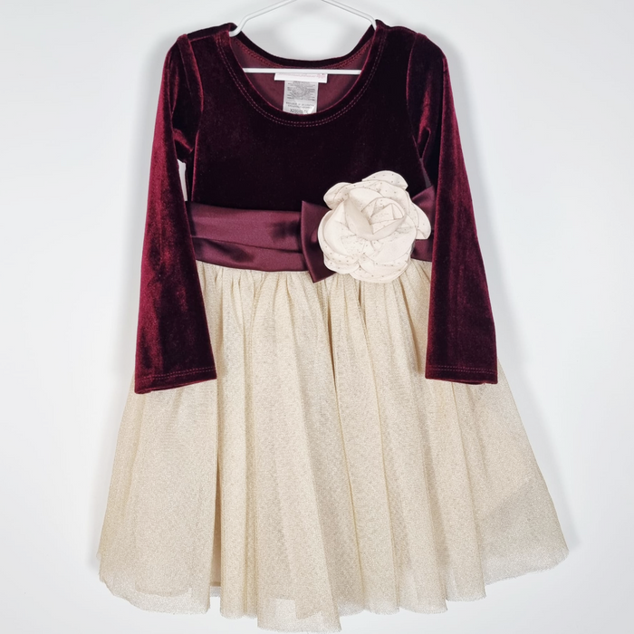 2Y
Wine/Gold Dress