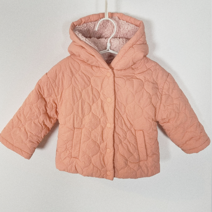 9-12M
Peachy Orange Jacket