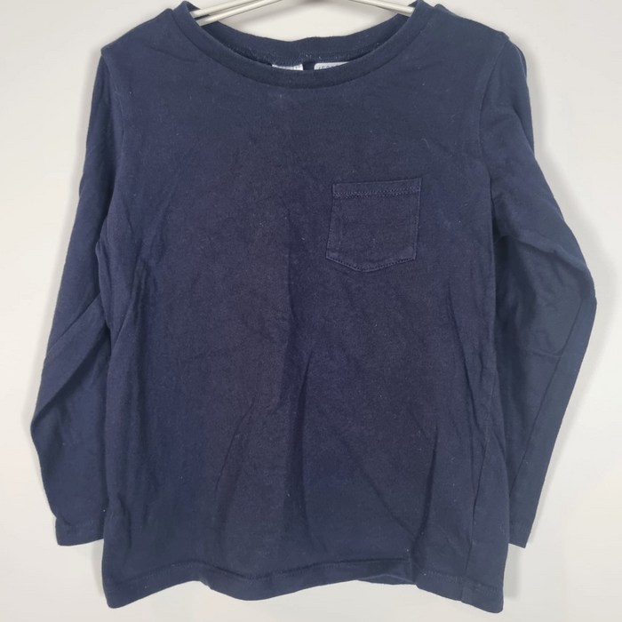 2-3Y
Navy Organic Cotton Top
