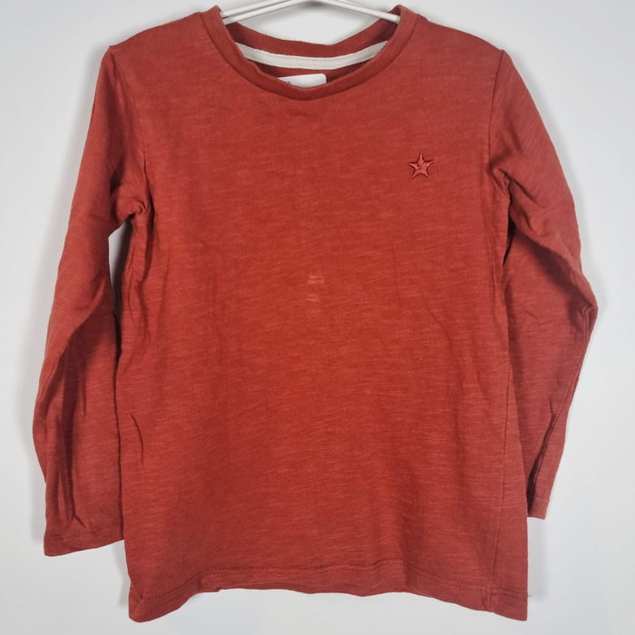 3-4Y
Rust Long Sleeve