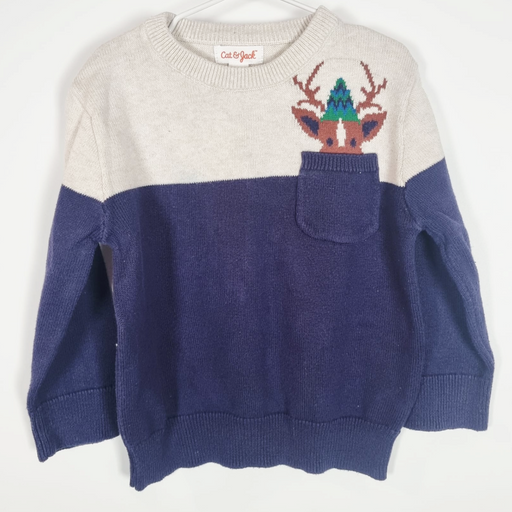 2Y
Pocket Reindeer Sweater