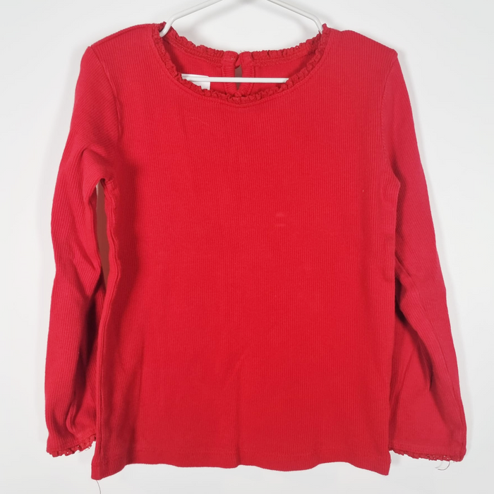 3-4Y
Ribbed Red Top
