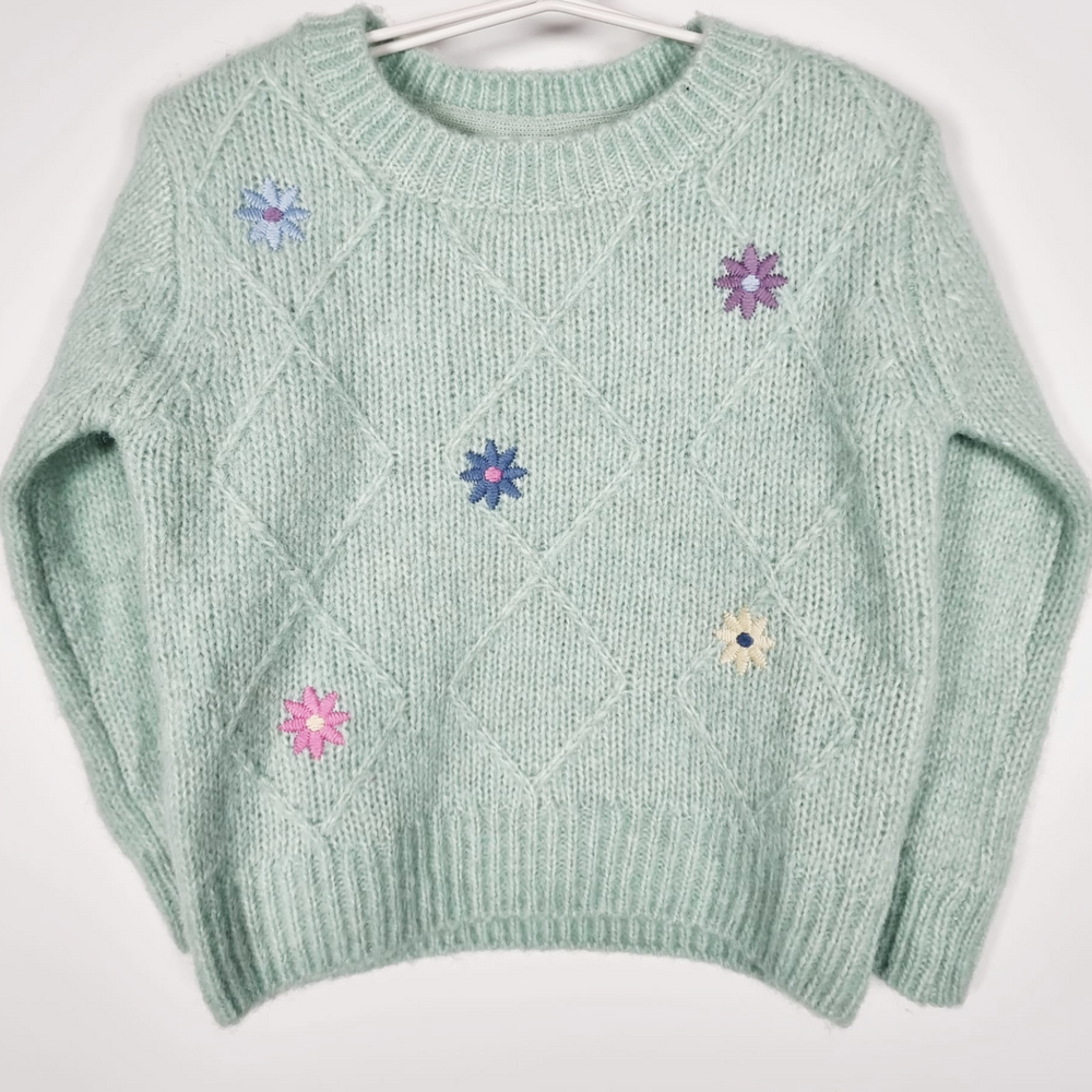 18-24M
Embroidered Flower Sweater