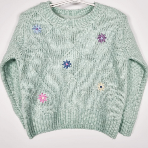 18-24M
Embroidered Flower Sweater