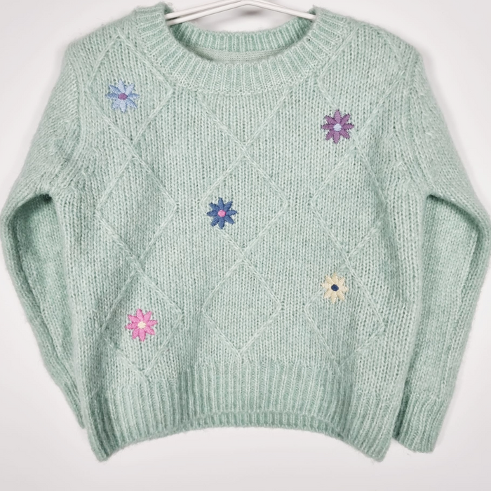 18-24M
Embroidered Flower Sweater