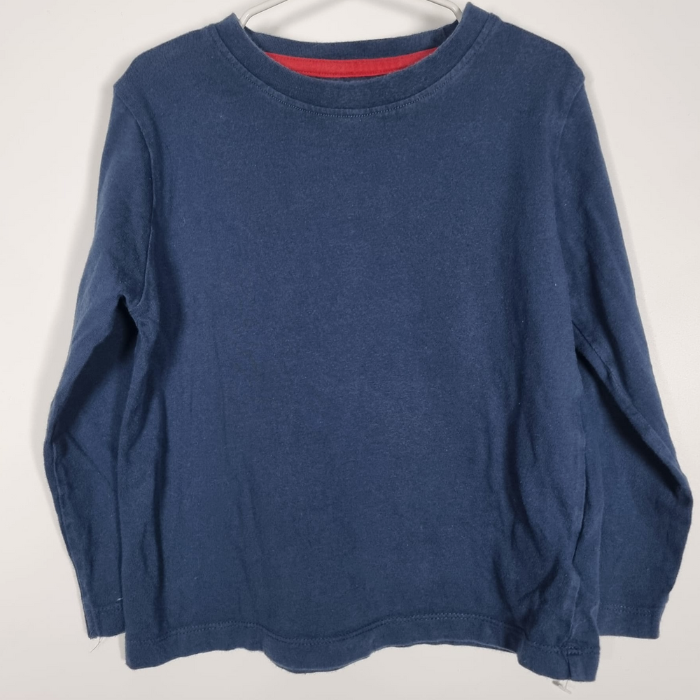 3-4Y
Navy Long Sleeve