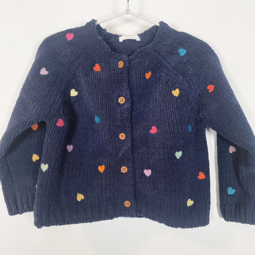 9-12M
Hearts Cardi