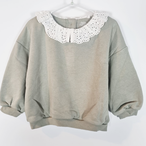9-12M
Pretty Collar Sweater
