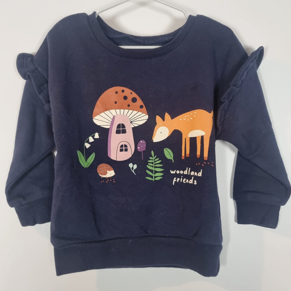 9-12M
Woodland Friends Sweater