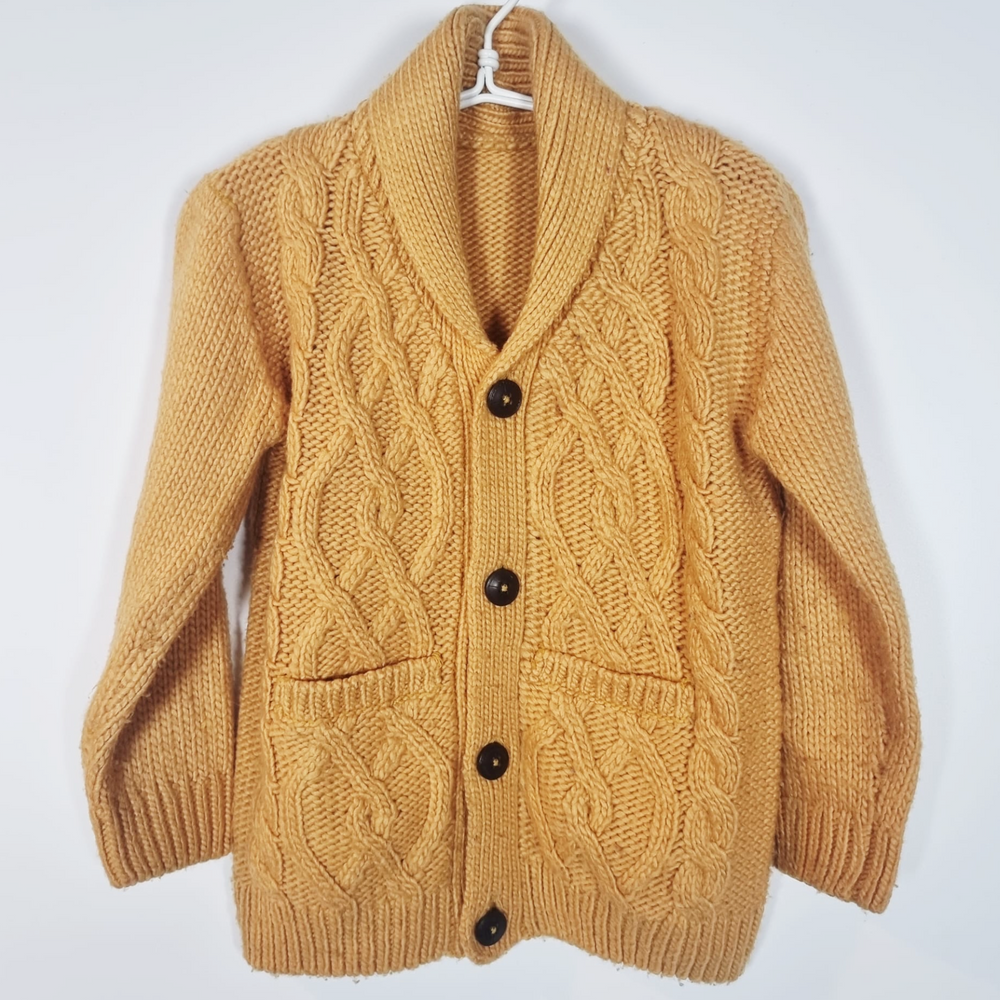 3-4Y
Mustard Cardigan