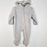 3-6M
Grey Fleece Onesie