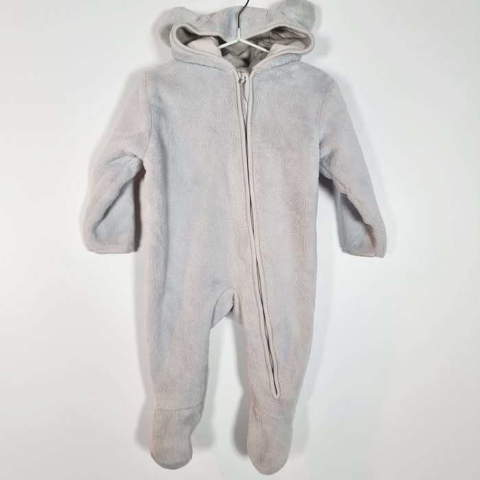 3-6M
Grey Fleece Onesie