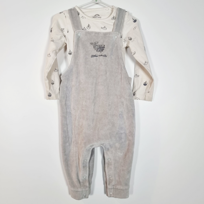 6-9M
Little Whale Dungarees