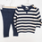 6-9M
Navy/White Set