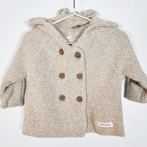 0-3M
Oatmeal Hooded Cardigan