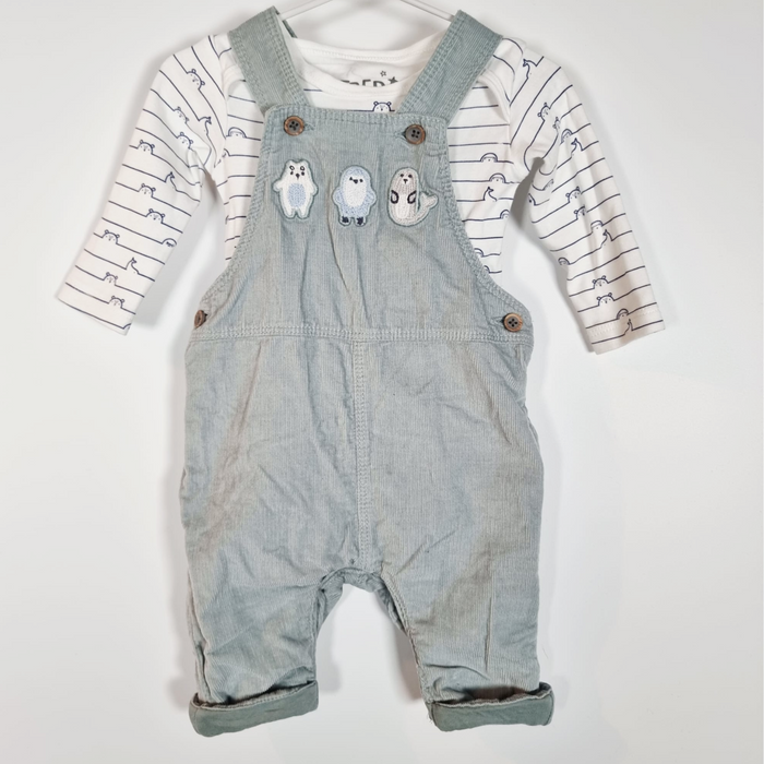 0-3M
Polar Bear Dunagrees