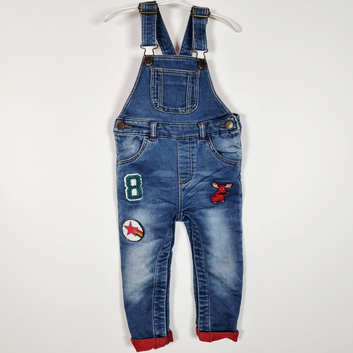 18-24M
Badges Dungarees
