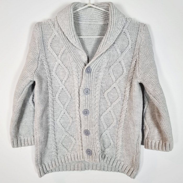 12-18M
Cotton Fisherman Cardigan