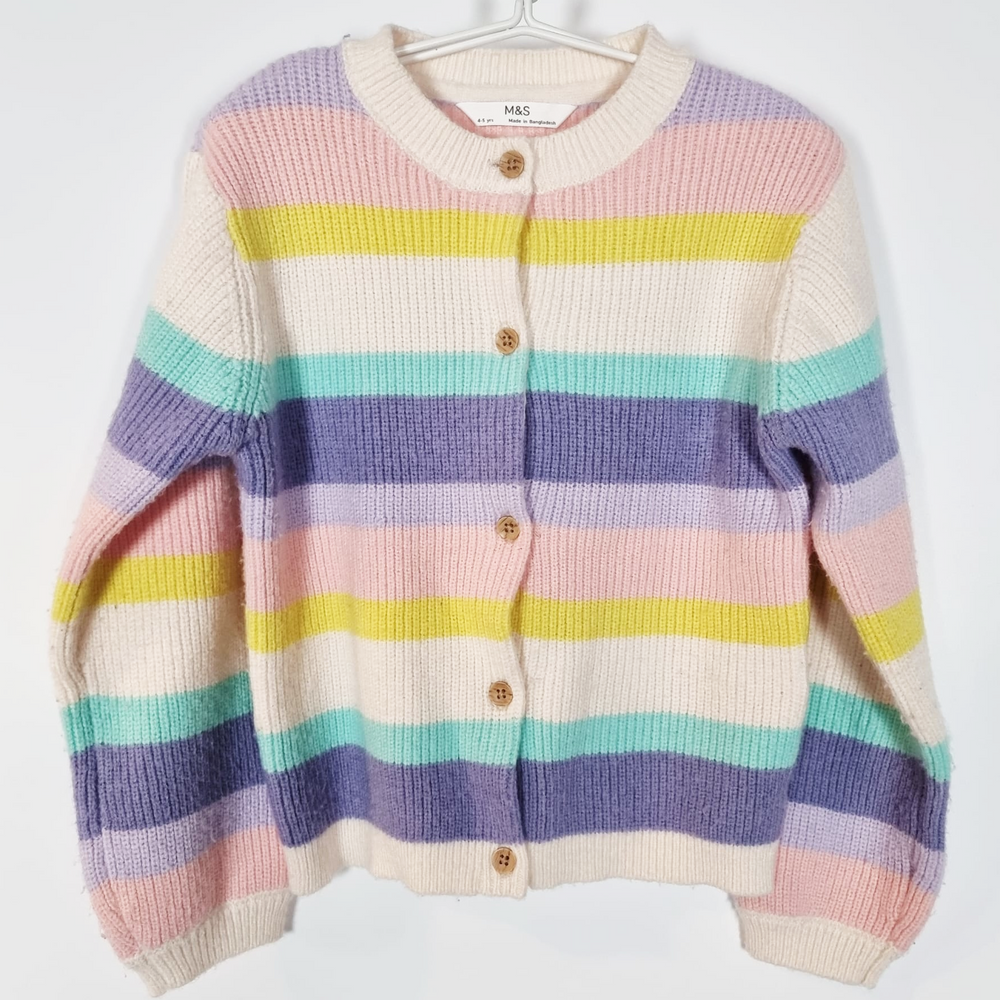 4-5Y
Striped Cardigan
