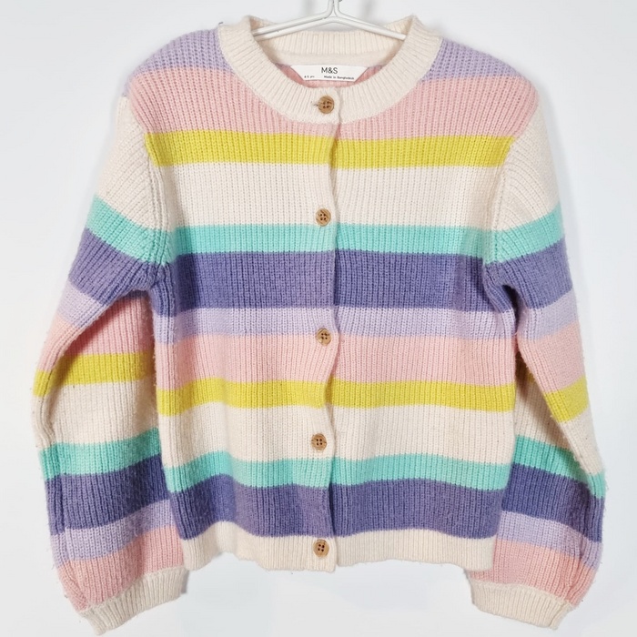 4-5Y
Striped Cardigan
