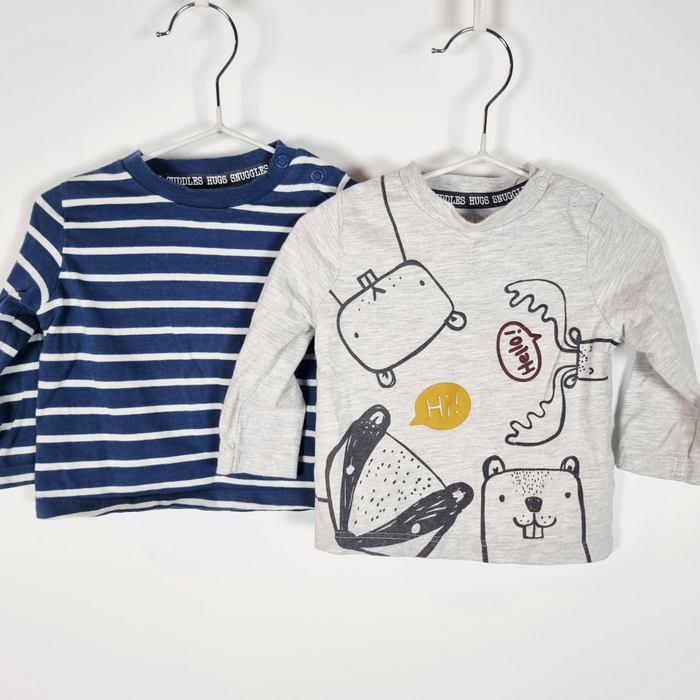 3M
2 Long Sleeve Tops