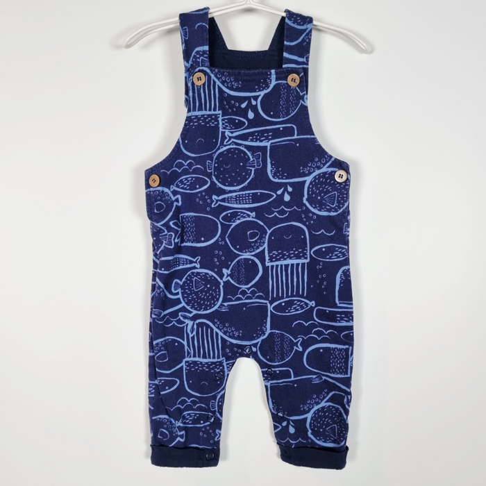 6-9M
Ocean Dungarees
