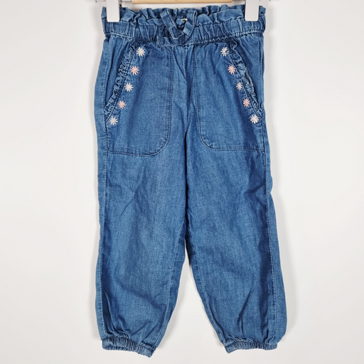 2-3Y
Cotton Chambray Pants