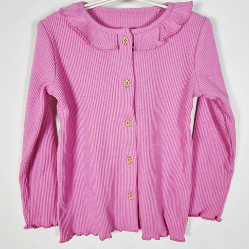 3-4Y
Ribbed Pink Cardigan