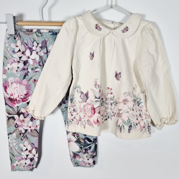 9-12M
Butterflies & Flowers Set