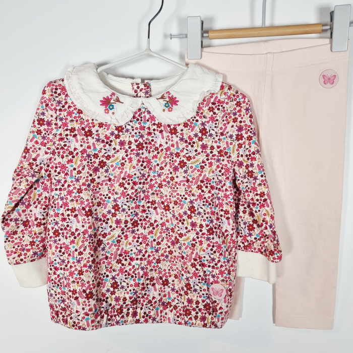 9-12M
Butterflies & Flowers Set