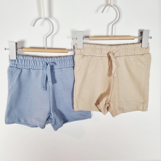 0-3M
Blue, Taupe Shorts
