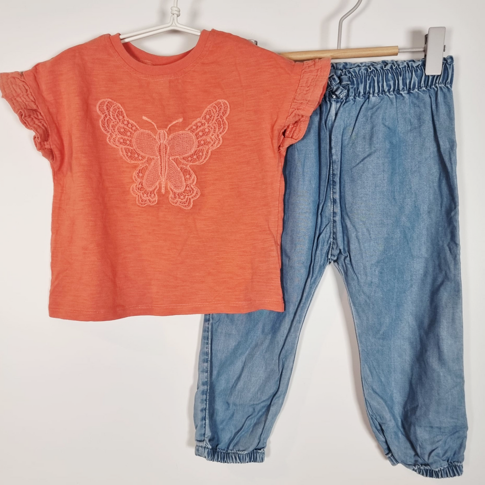 12-18M
Butterfly & Jeans