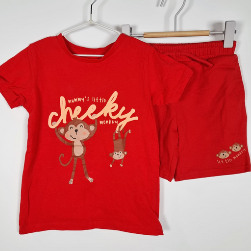 3-4Y
Cheeky Monkey Set