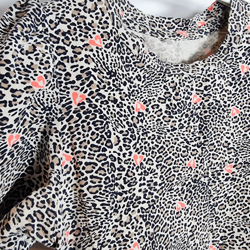 5Y
Leopard & Heart Dress