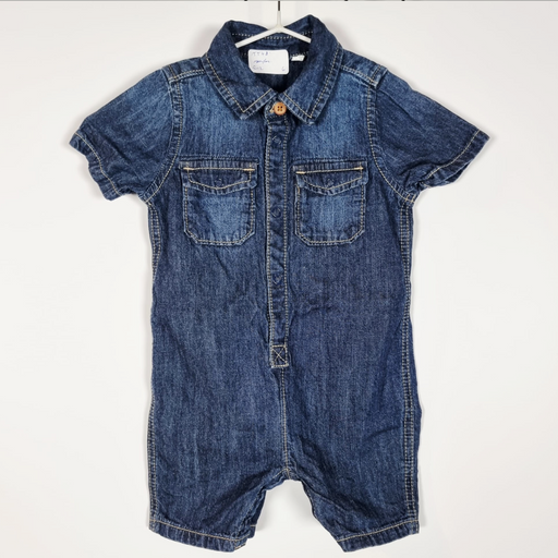 9-12M
Navy Romper