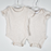 0-3M
2 Oatmeal Bodysuits