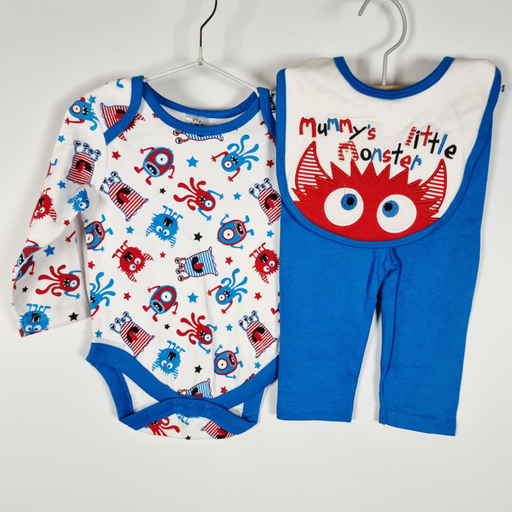 3-6M
Little Monster Set
