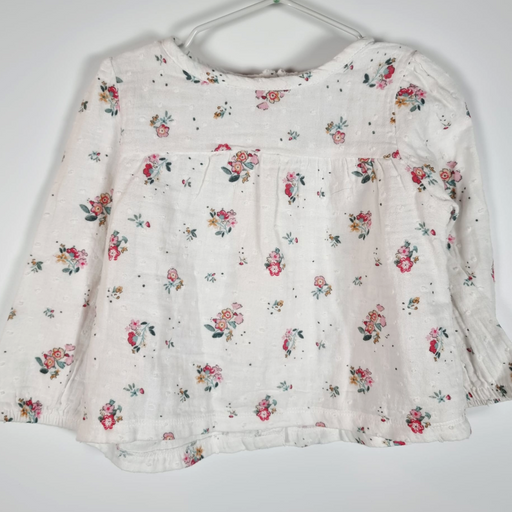 12-18M
Posie of Flowers Top