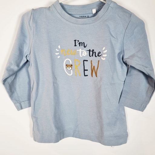 4-6M
New Crew Top