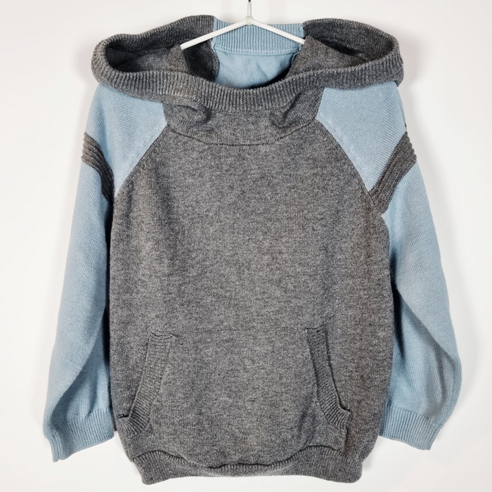 18-23M
Grey/Blue Hoodie
