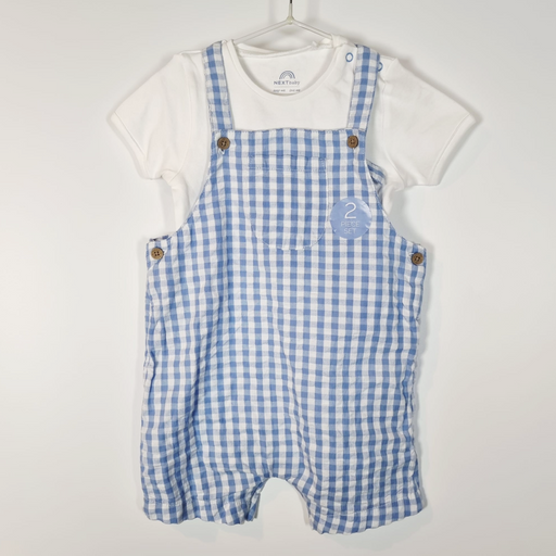9-12M
Gingham Dunga Set