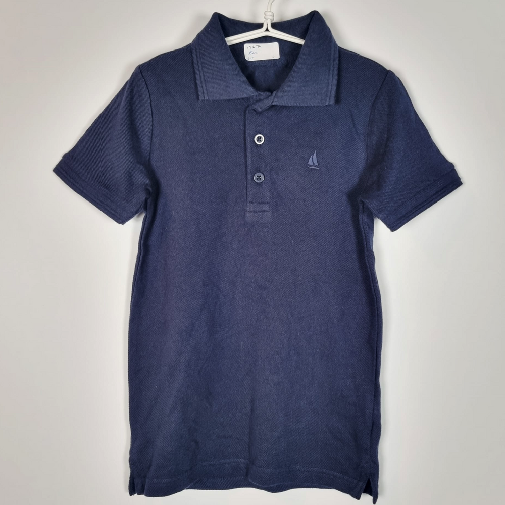 4-5Y
Navy Polo Tee