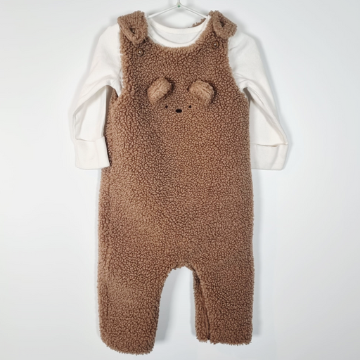 3-6M
Teddy Bear Dungarees