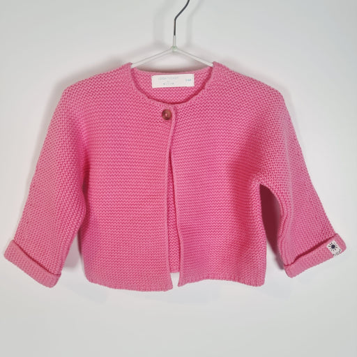 3-6M
Pink Knit Cardi