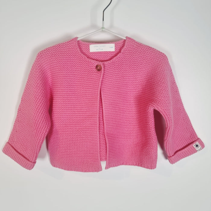 3-6M
Pink Knit Cardi