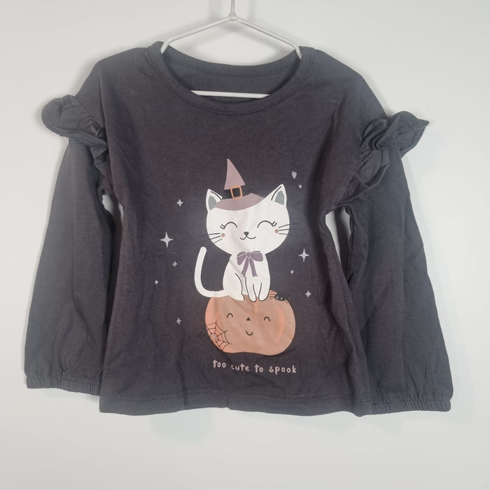 12-18M
Too Cute To Spook Top