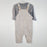 6-9M
Fish & Stars Dungarees