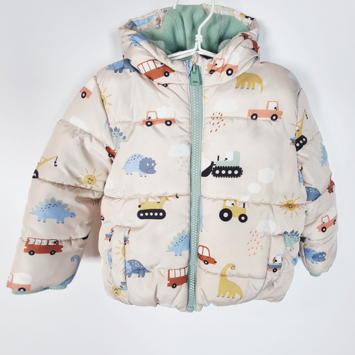 18-23M
Diggers & Dinosaurs Jacket